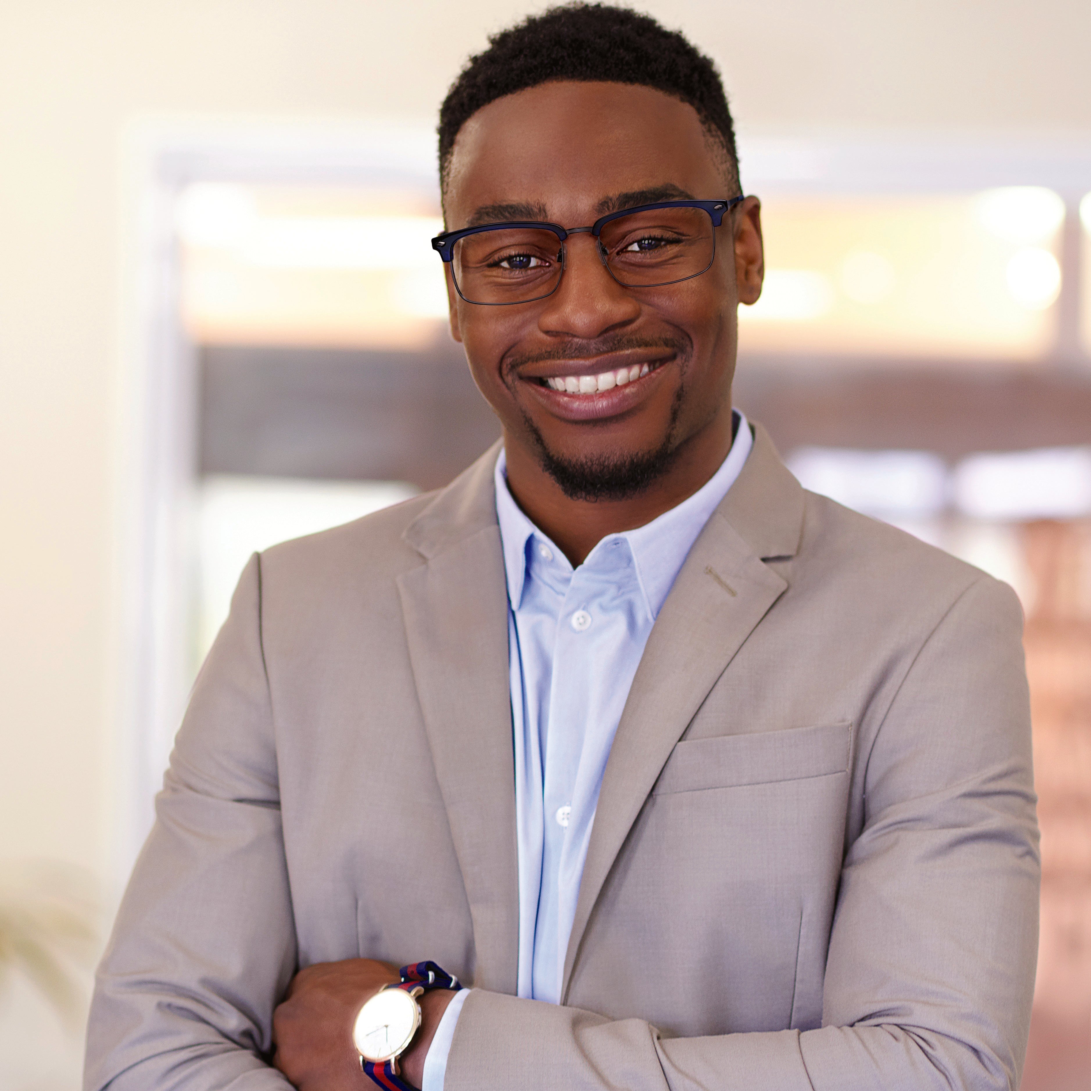 Mens ophthalmic frames stylish and well-fitting for men