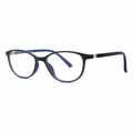 Black & Blue Cat-Eye Eyeglasses 1:1