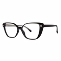 Black Cat-Eye Eyeglasses