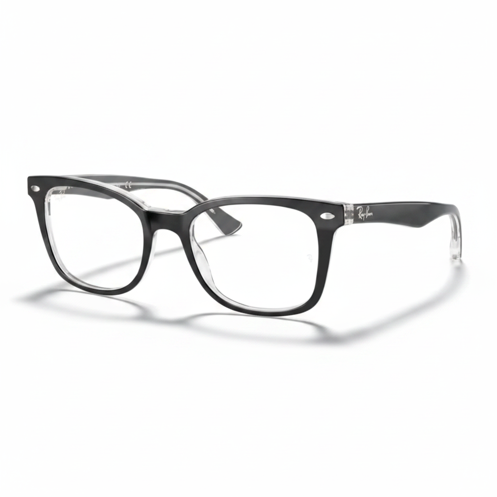Black & Clear Eyeglasses 1:1