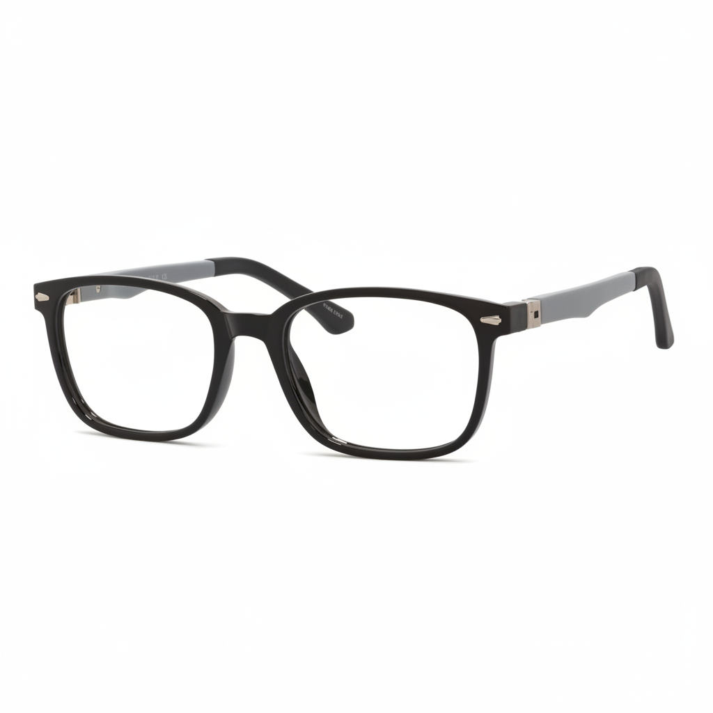 Black & Gray Eyeglasses 1:1