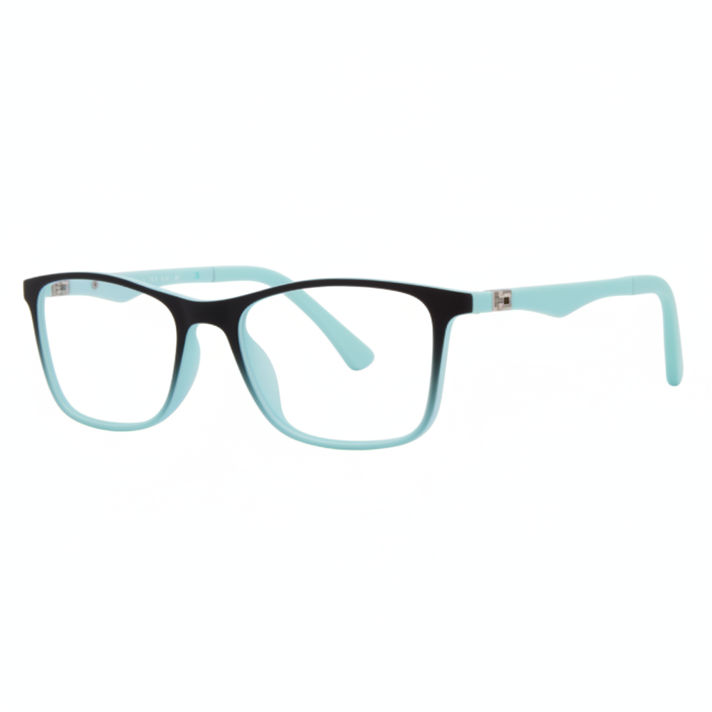 Black/Mint Ombre Frame - Square Product Image