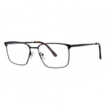 Black Rectangle Eyeglasses 1:1