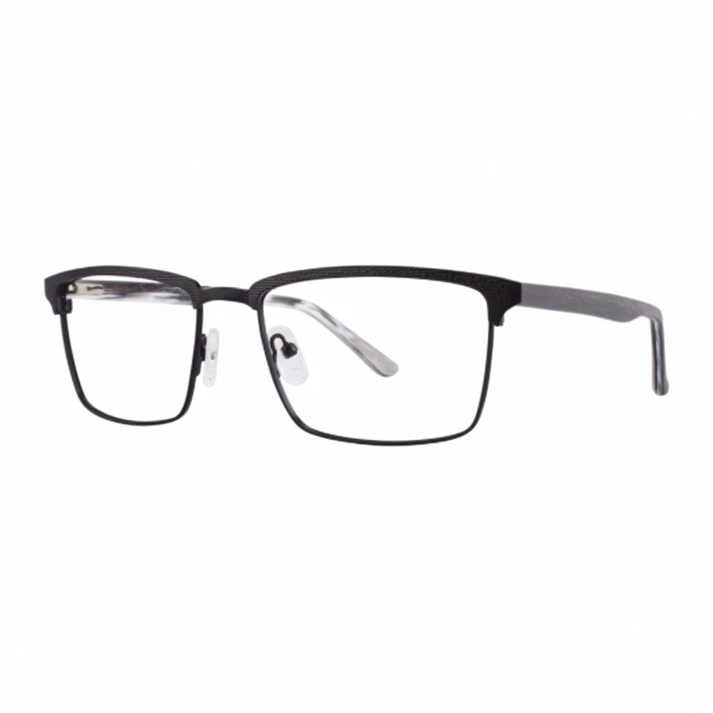 Black Rectangular Eyeglasses 1:1
