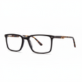 Big Assist black glasses by Modern Optical Inc., size 57-17-150 with 37mm lens height