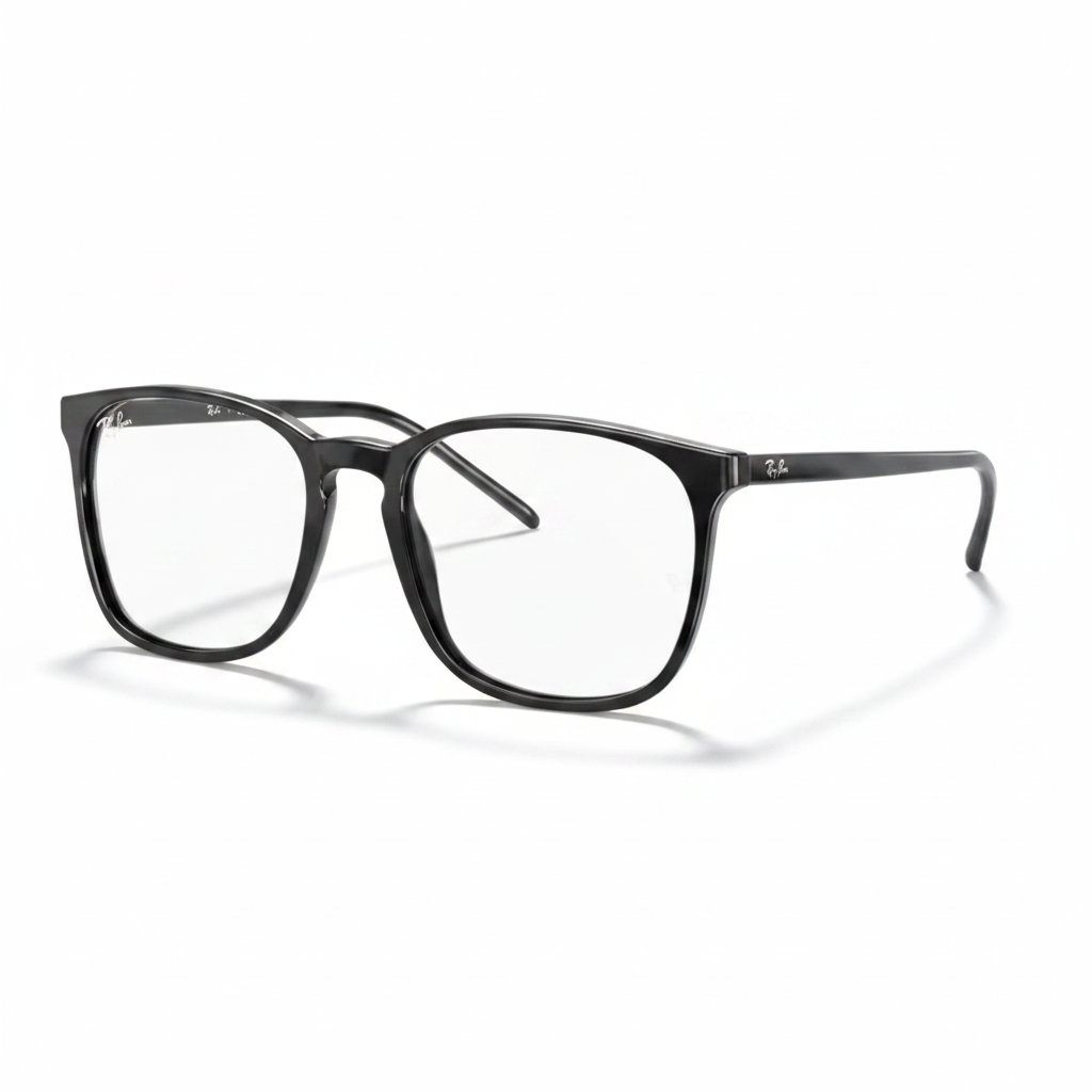 Black Square Eyeglasses 1:1