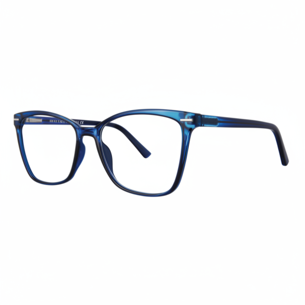 Blue Eyeglasses – Square Product Image
