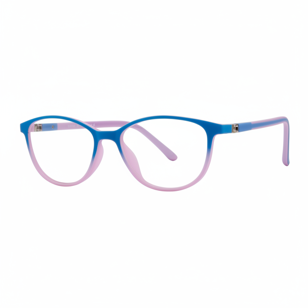 Blue-Lavender Gradient Eyeglasses 1:1