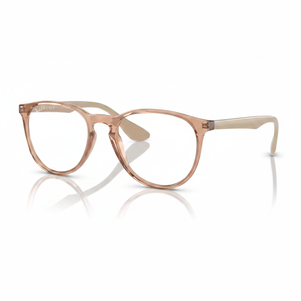 Blush Pink Round Eyeglasses 1:1