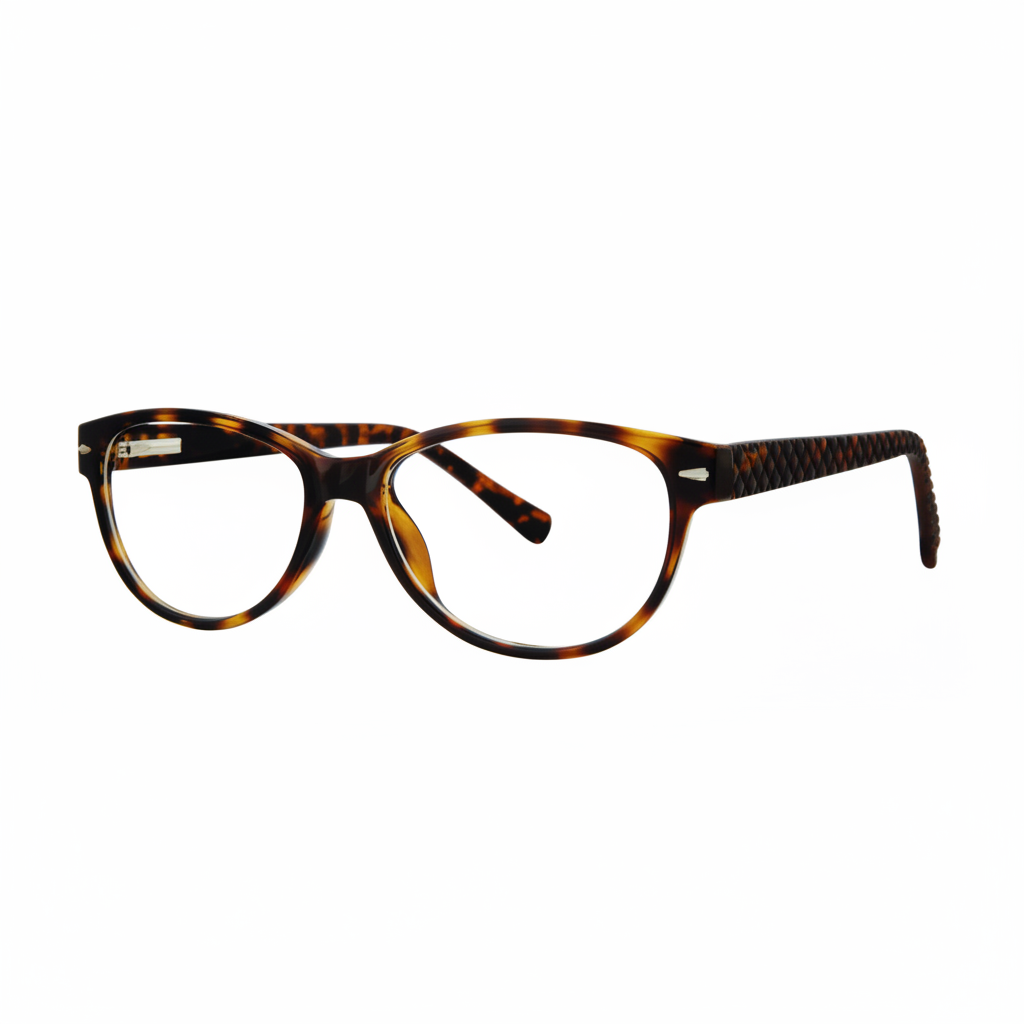 Brown Tortoise Eyeglasses 1:1
