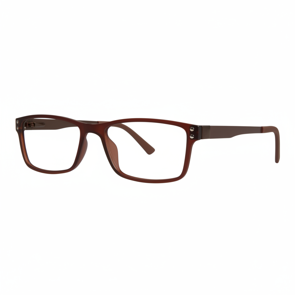 Burgundy Eyeglasses 1:1