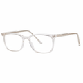 Clear Crystal Rectangular Wayfarer Frames 1:1
