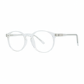 Clear Round Eyeglasses — 1:1