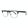 Clubmaster black and gunmetal eyeglasses 1:1