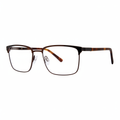 Dark Brown and Tortoise Full-Rim Eyeglasses 1:1