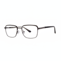 Dark Gunmetal Square Eyeglasses 1:1