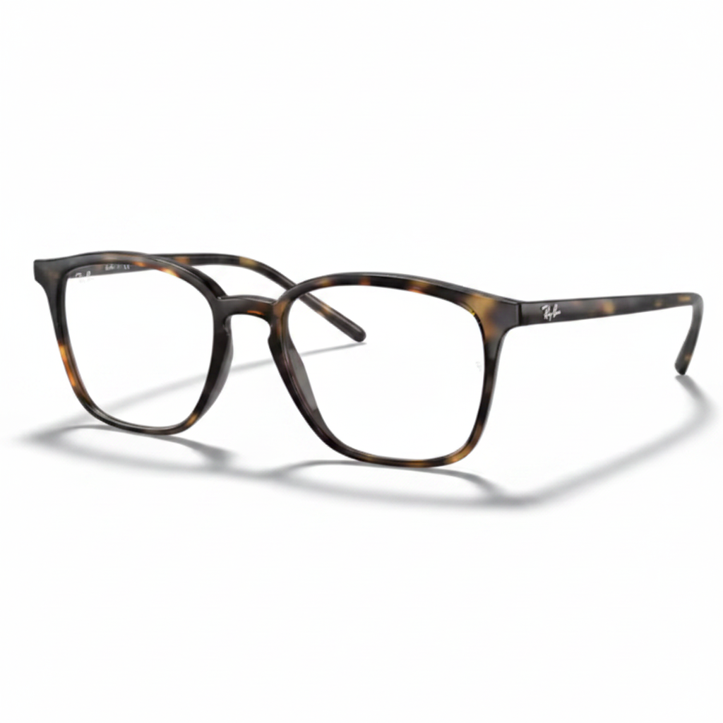 Dark Havana Tortoise Large Square Eyeglasses 1:1