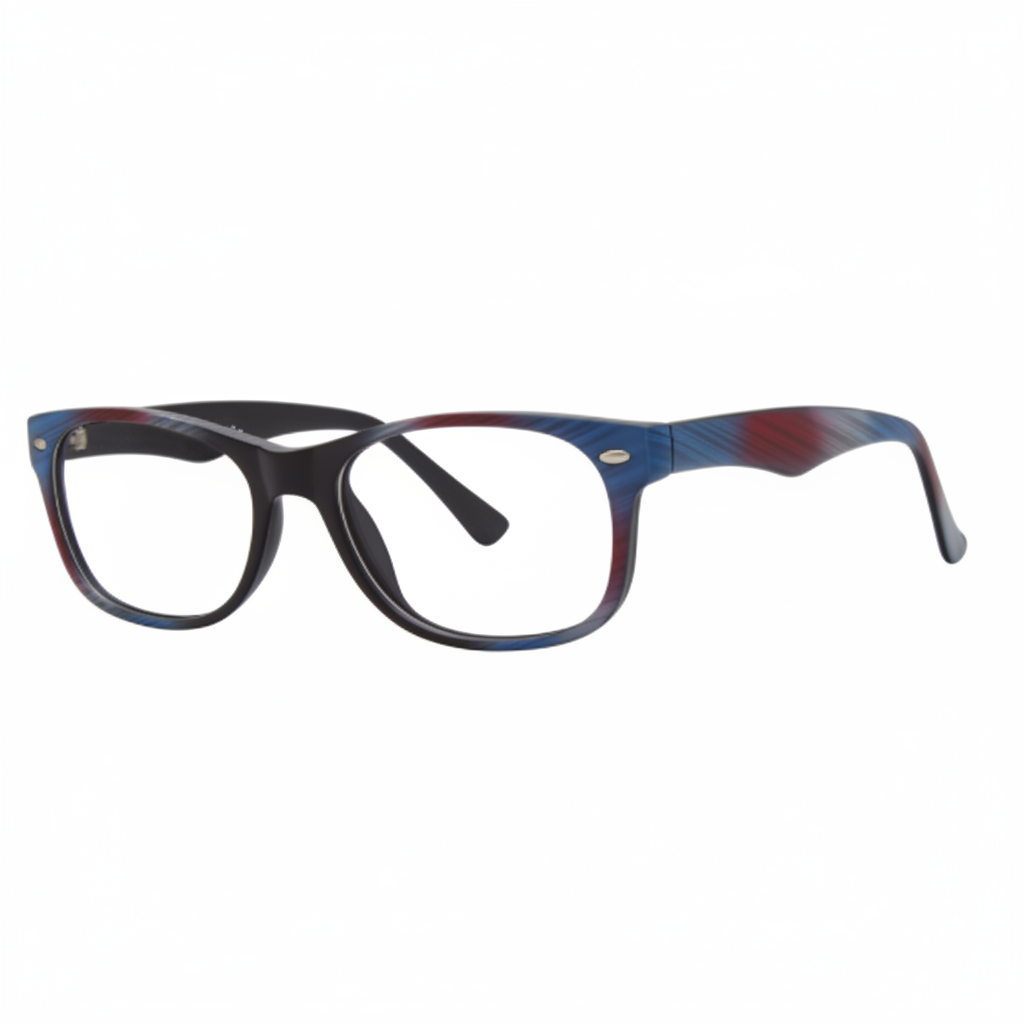 Eyeglasses Blue Red 1:1