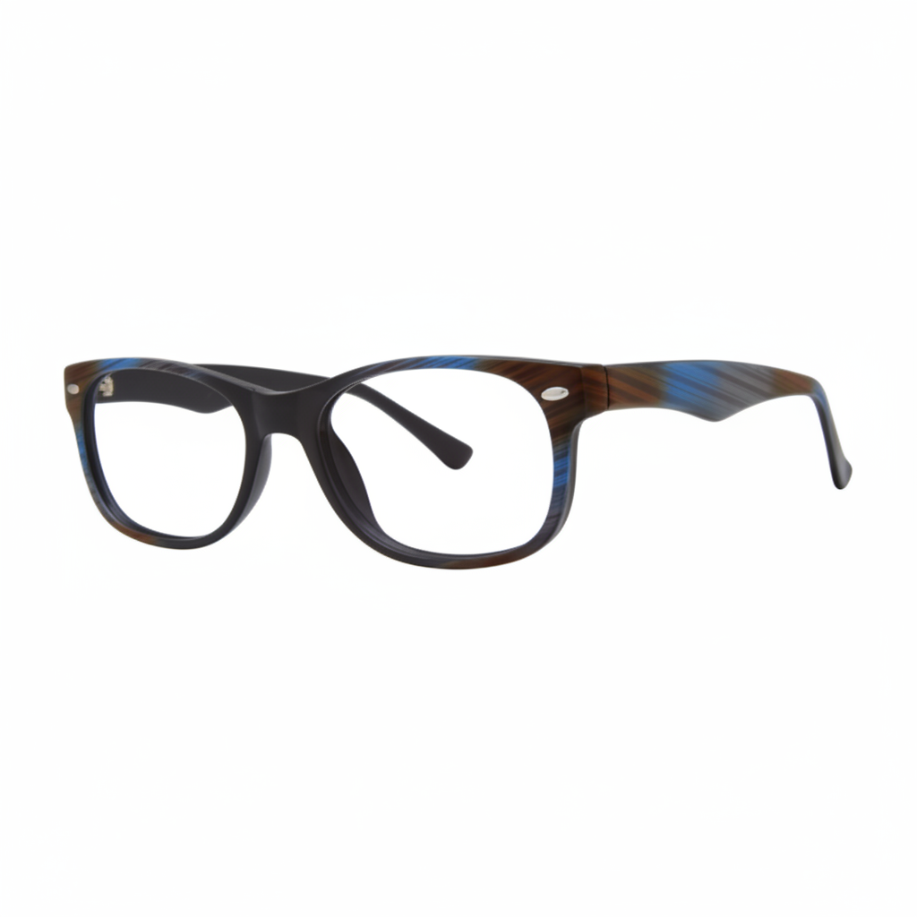 Eyeglasses Brown Blue 1:1
