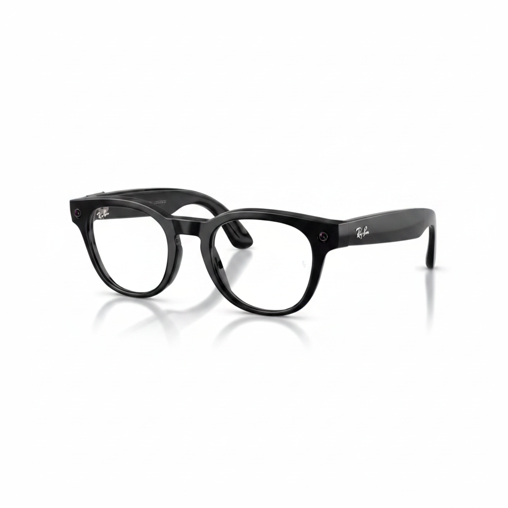 Ray Ban Meta Scriber Gen 2 smart glasses with charging case and five color options