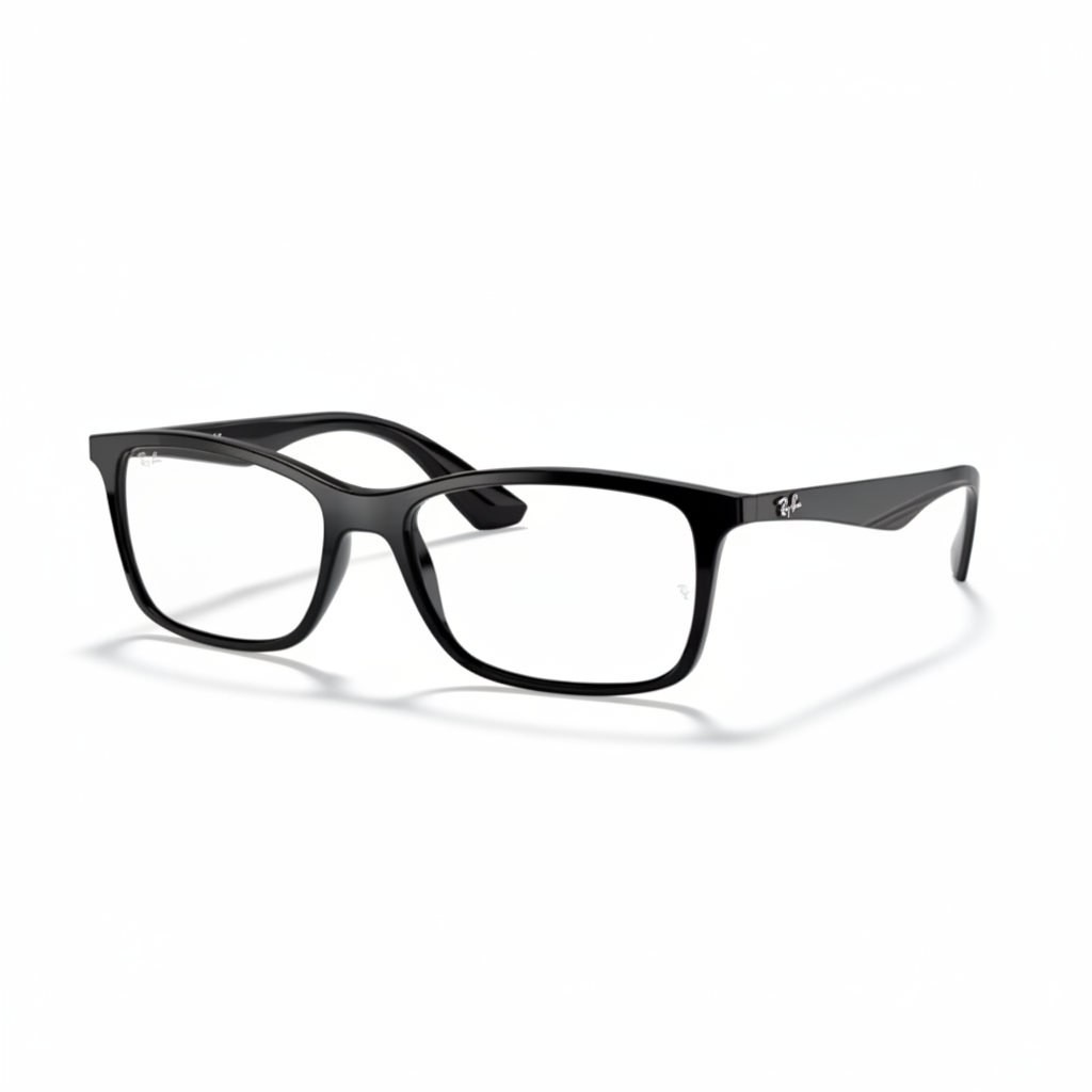 Glossy Black Eyeglasses 1:1