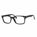 Glossy Black Rectangular Wayfarer Frames 1:1