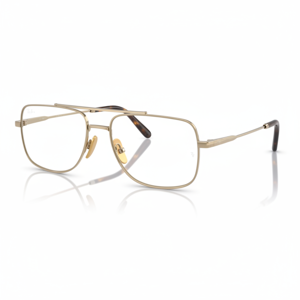Gold Aviator Eyeglasses 1:1