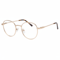 Gold round metal eyeglasses 1:1
