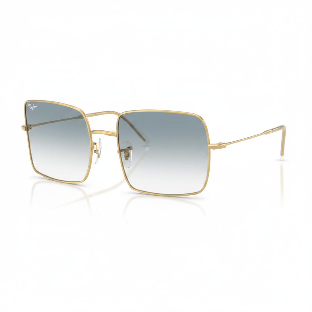 Gold Square Sunglasses 1:1