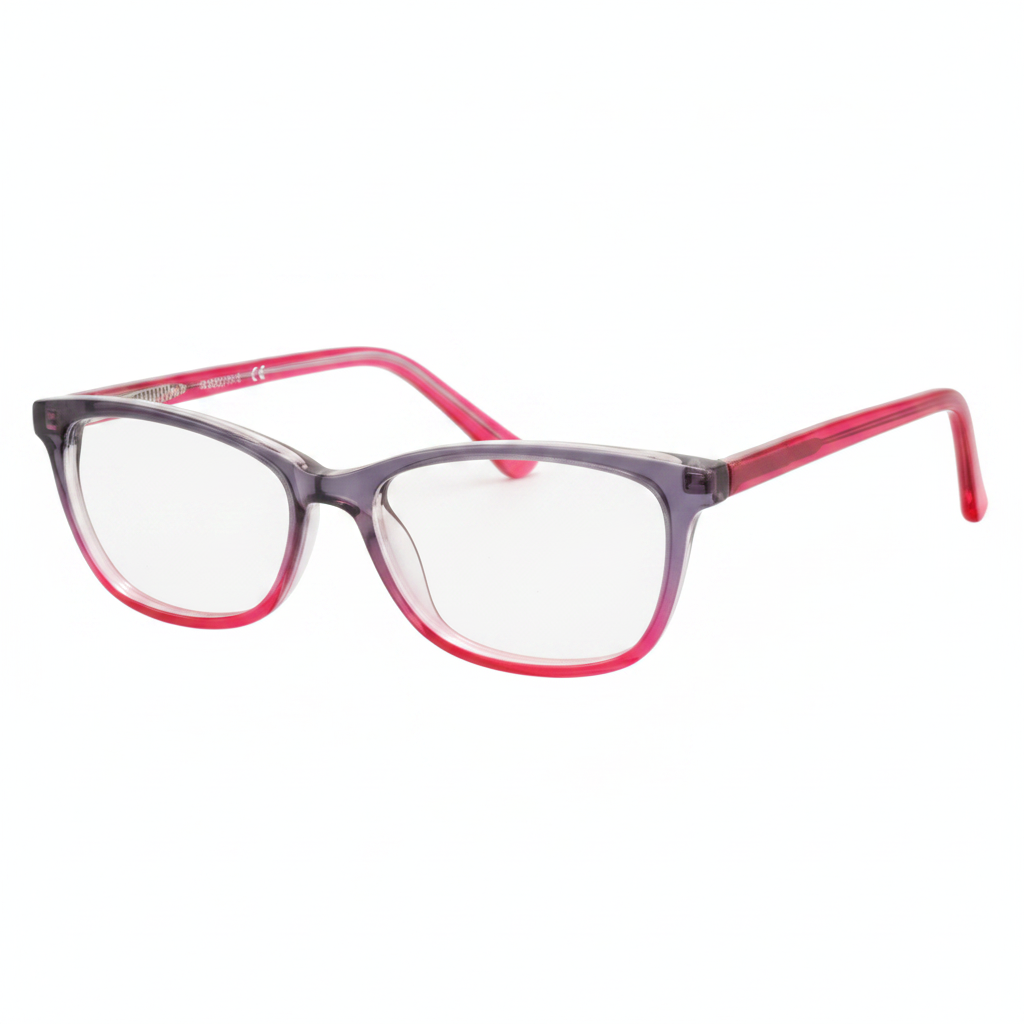 Grey to Pink Gradient Eyeglasses 1:1