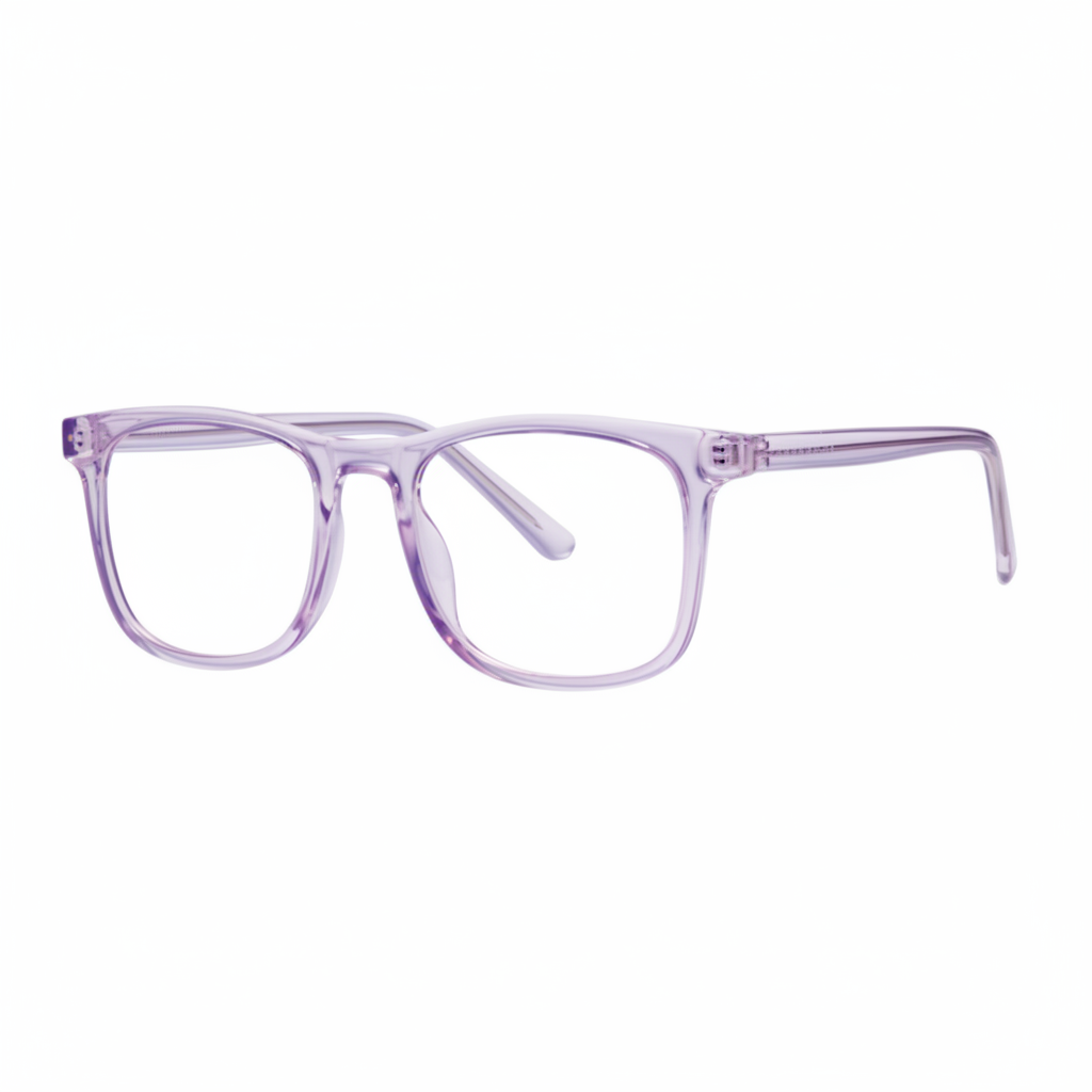 Lavender wayfarer eyeglasses 1:1