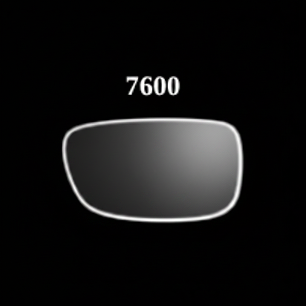 Lens 7600 - 1:1 with black padding