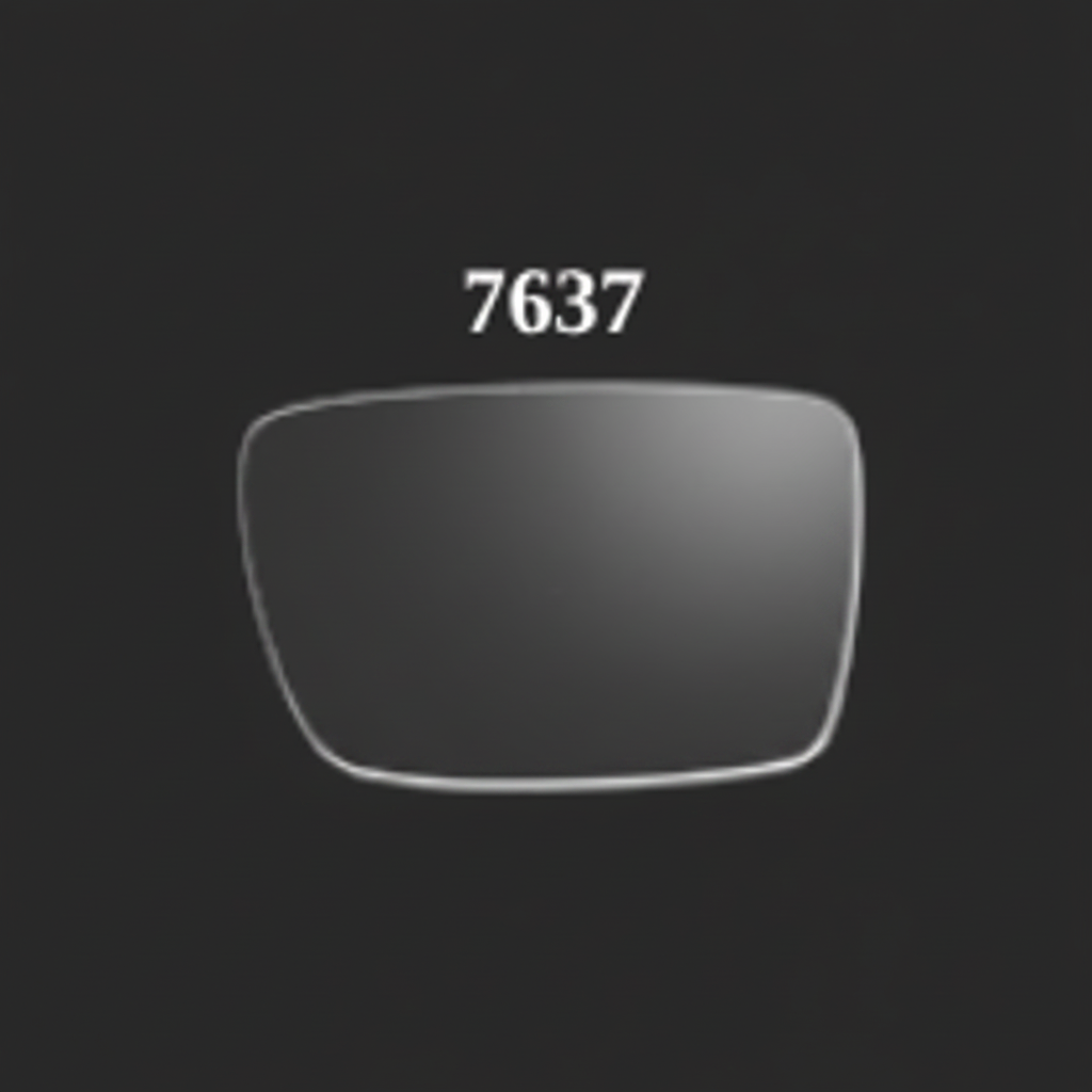 Lens 7637 - 1:1 with black padding