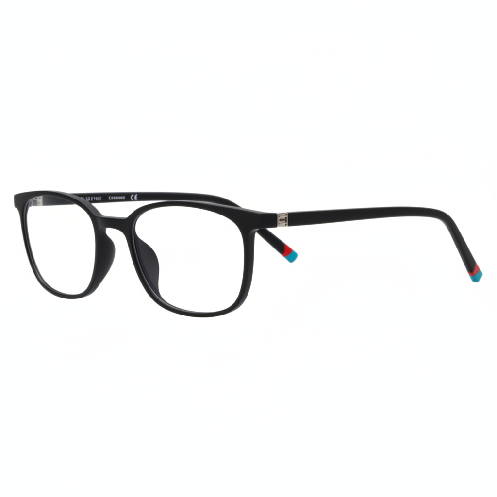 Matte Black Eyeglasses 1:1