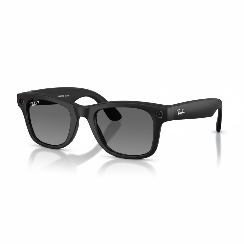 Matte Black Ray-Ban Meta Wayfarer