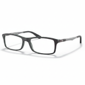 Matte Dark Grey Rectangular Eyeglasses 1:1
