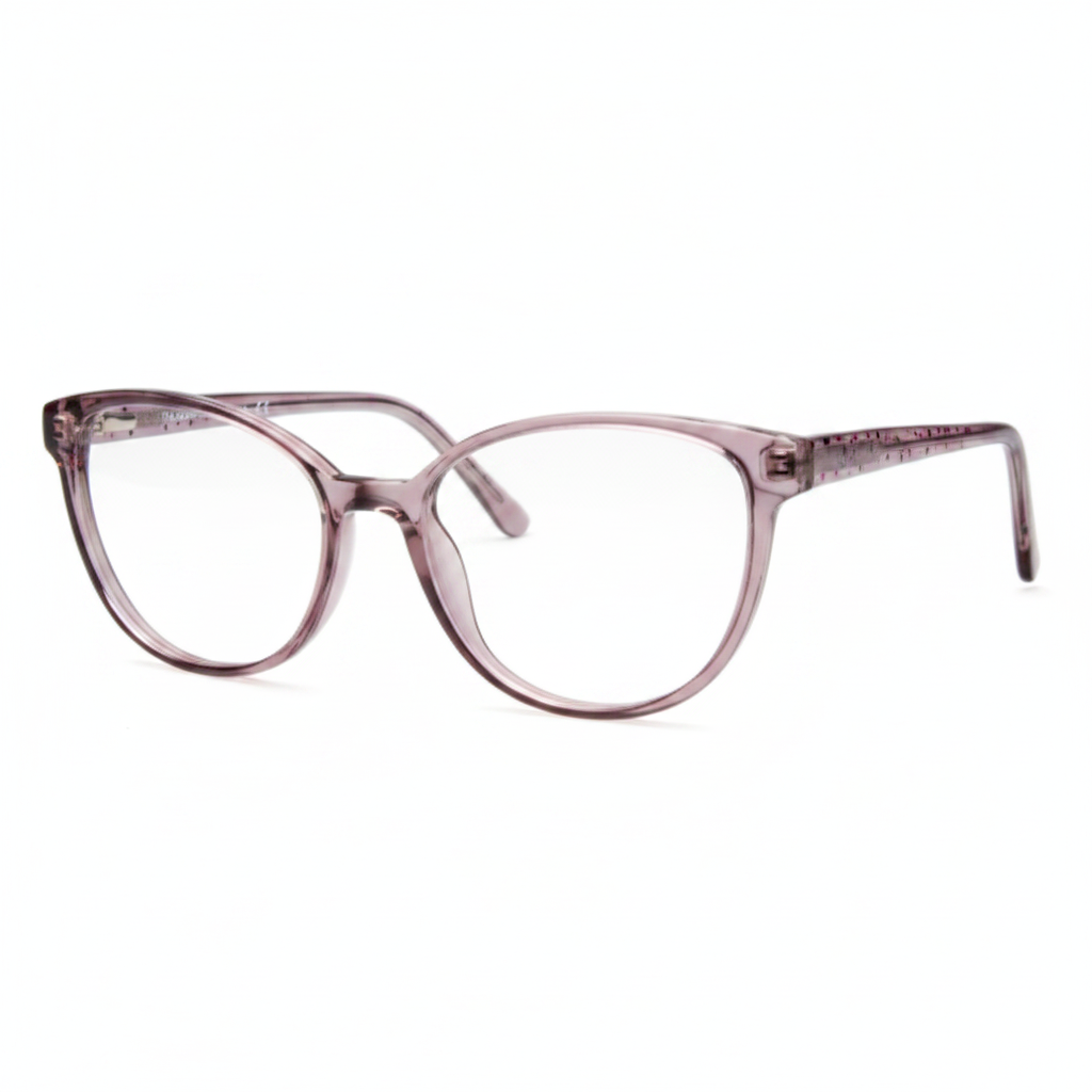 Mauve Cat-Eye Glasses 1:1