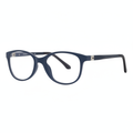 Navy Blue Round Eyeglasses 1:1