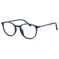 Navy Blue Round Eyeglasses 1:1