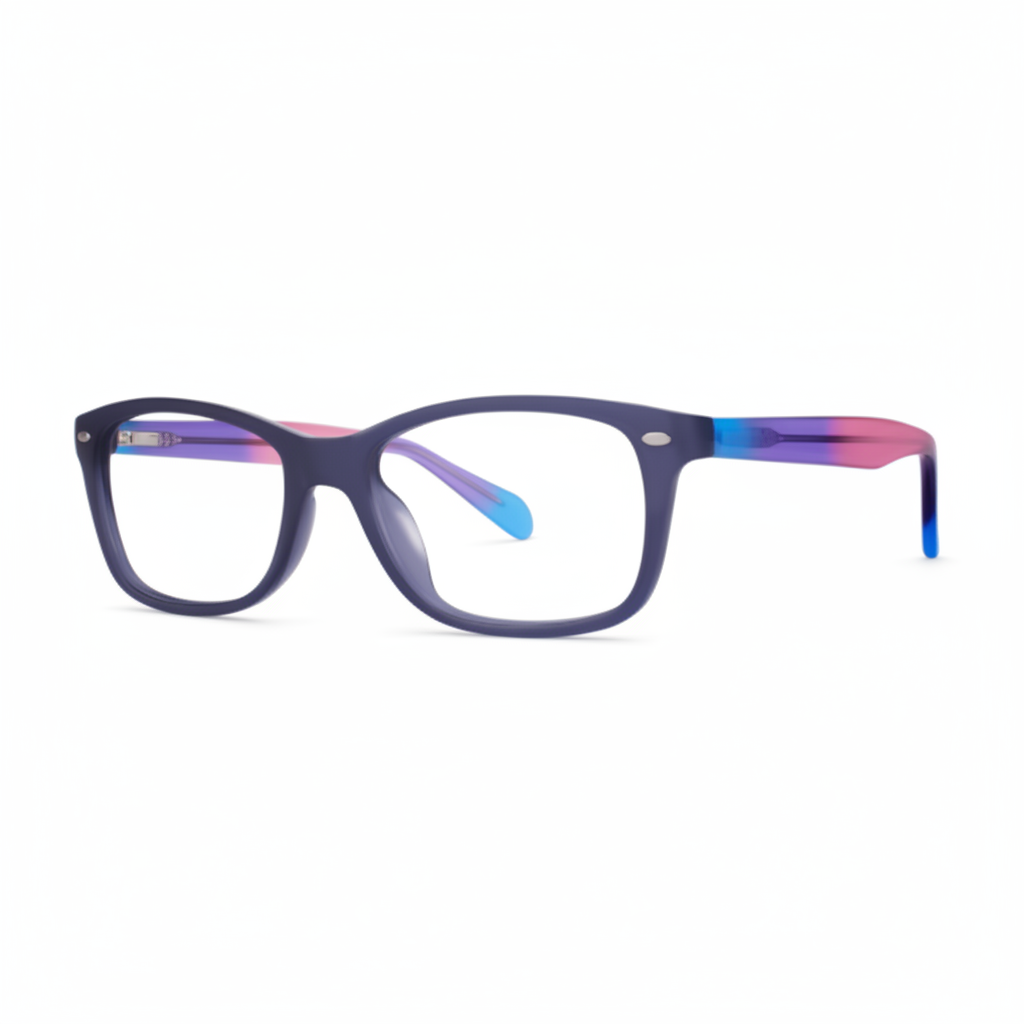 Navy Multicolor Eyeglasses 1:1