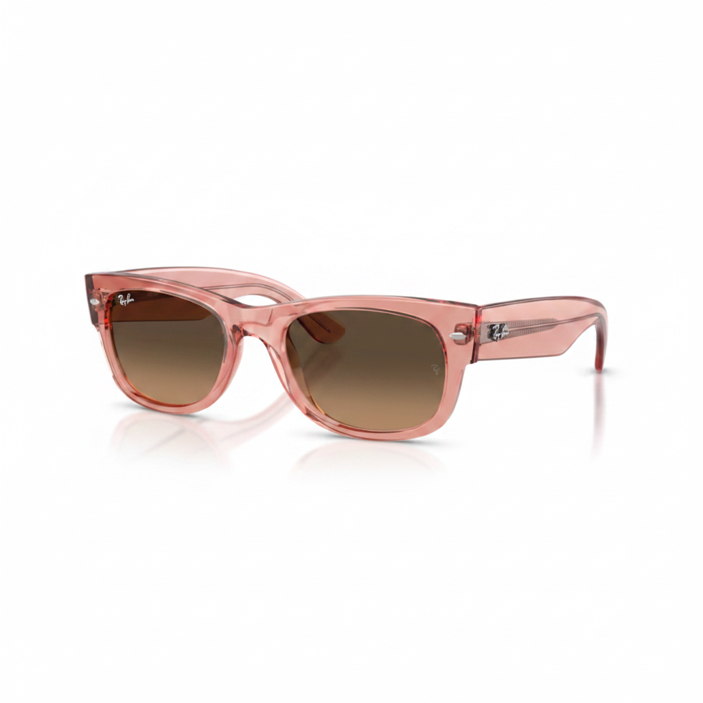 Pink Wayfarer Brown Gradient Lens 1:1
