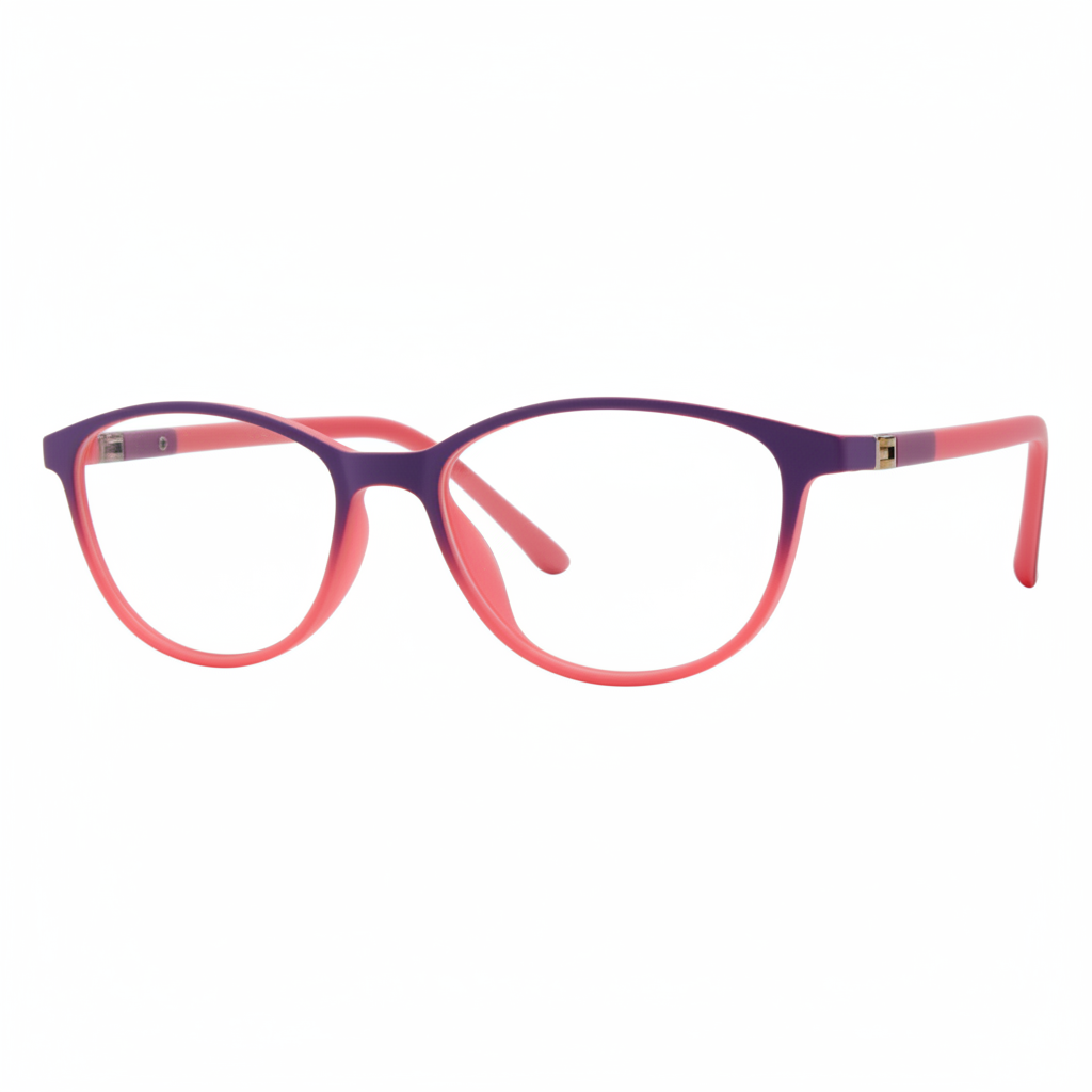 Purple-Pink Gradient Eyeglasses 1:1