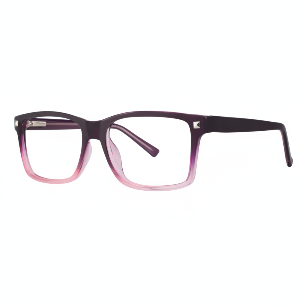 Purple Pink Gradient Eyeglasses 1:1