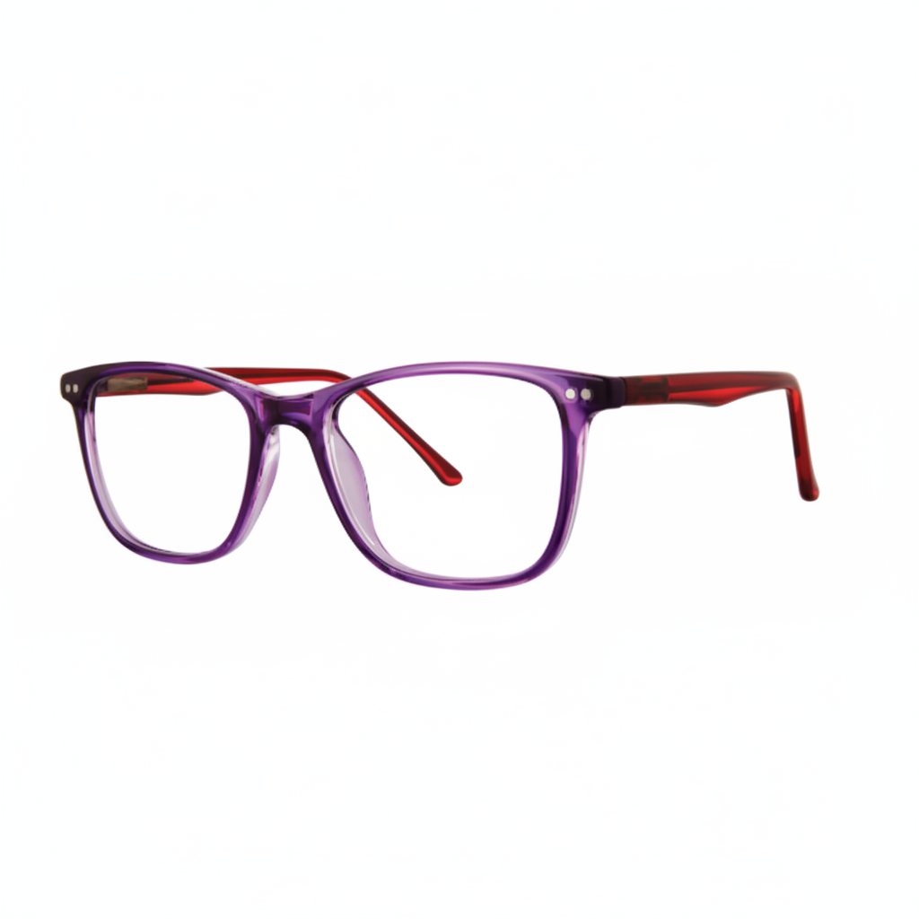 Purple Red Eyeglasses 1:1