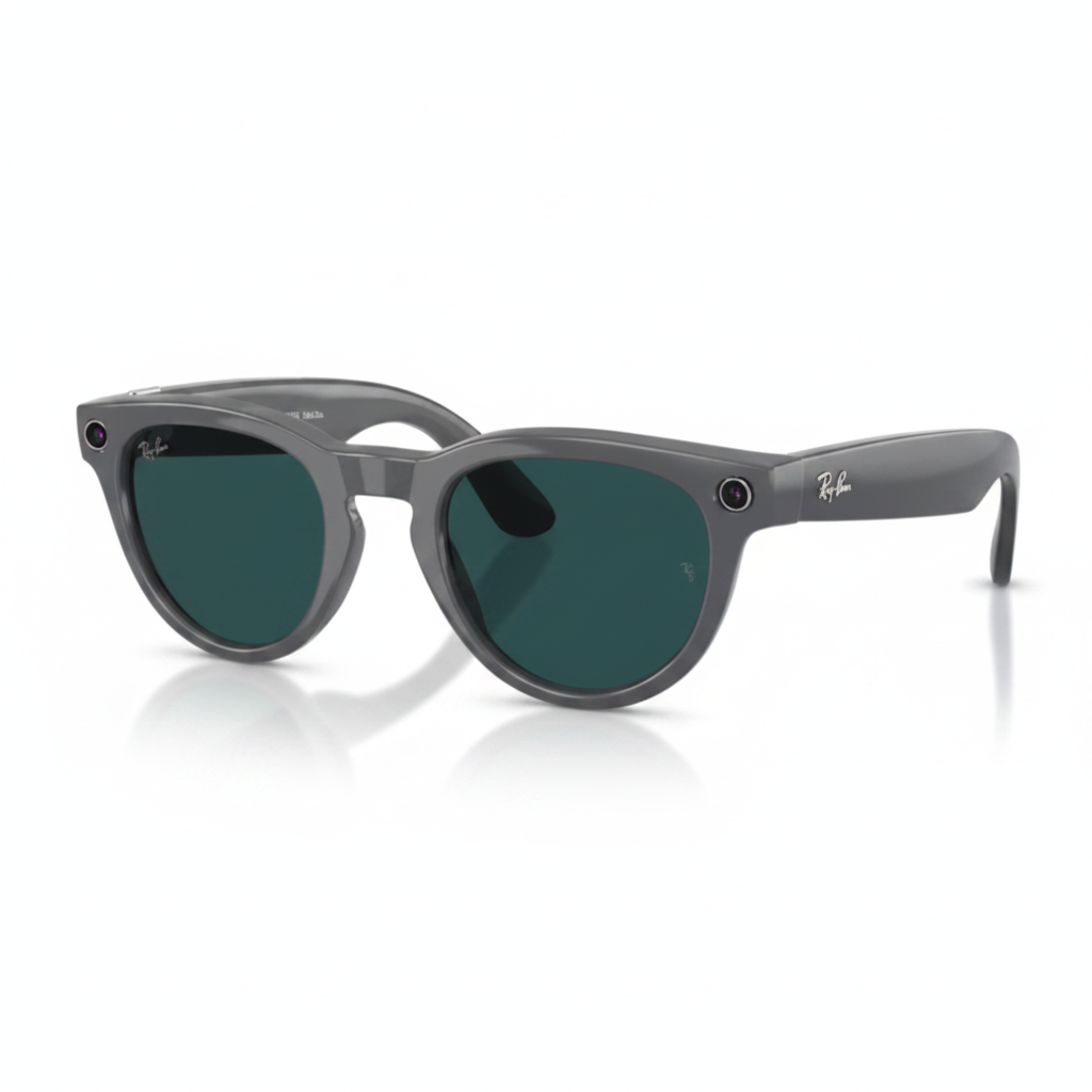 Ray-Ban Meta Headliner grey frame teal lenses