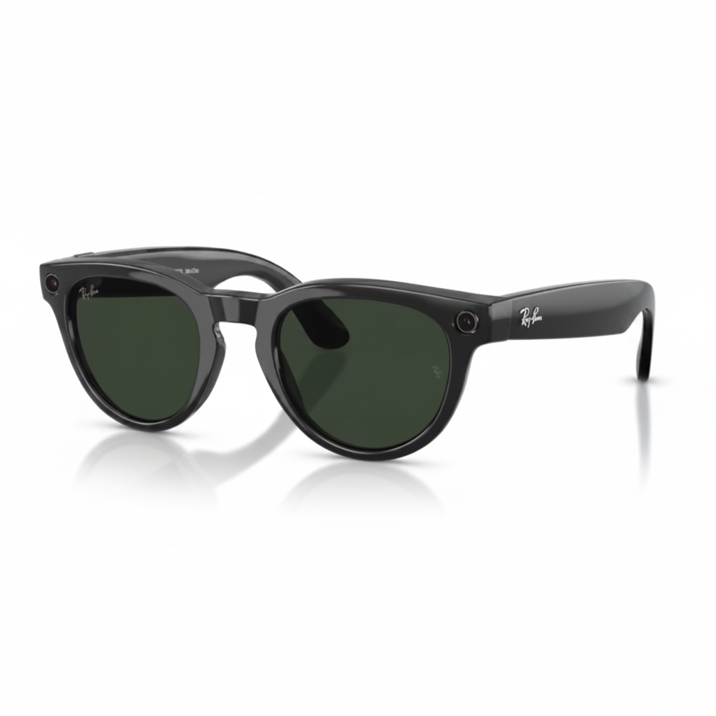 Ray-Ban Meta Headliner transparent grey square