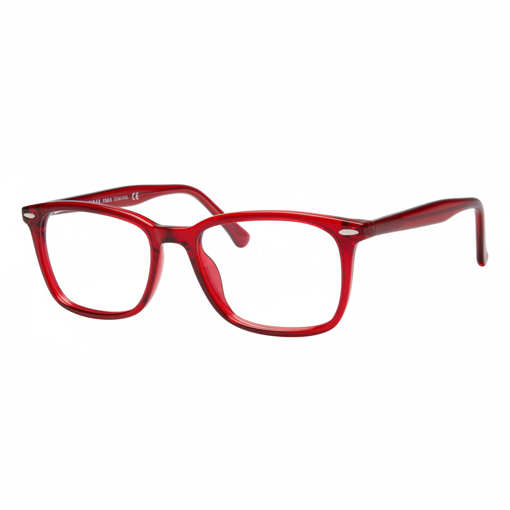 Red Eyeglasses 1:1