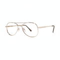Silver Gold Aviator Double Bridge Eyeglasses 1:1