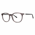 Smoky Gray Round-Square Eyeglass Frames 1:1