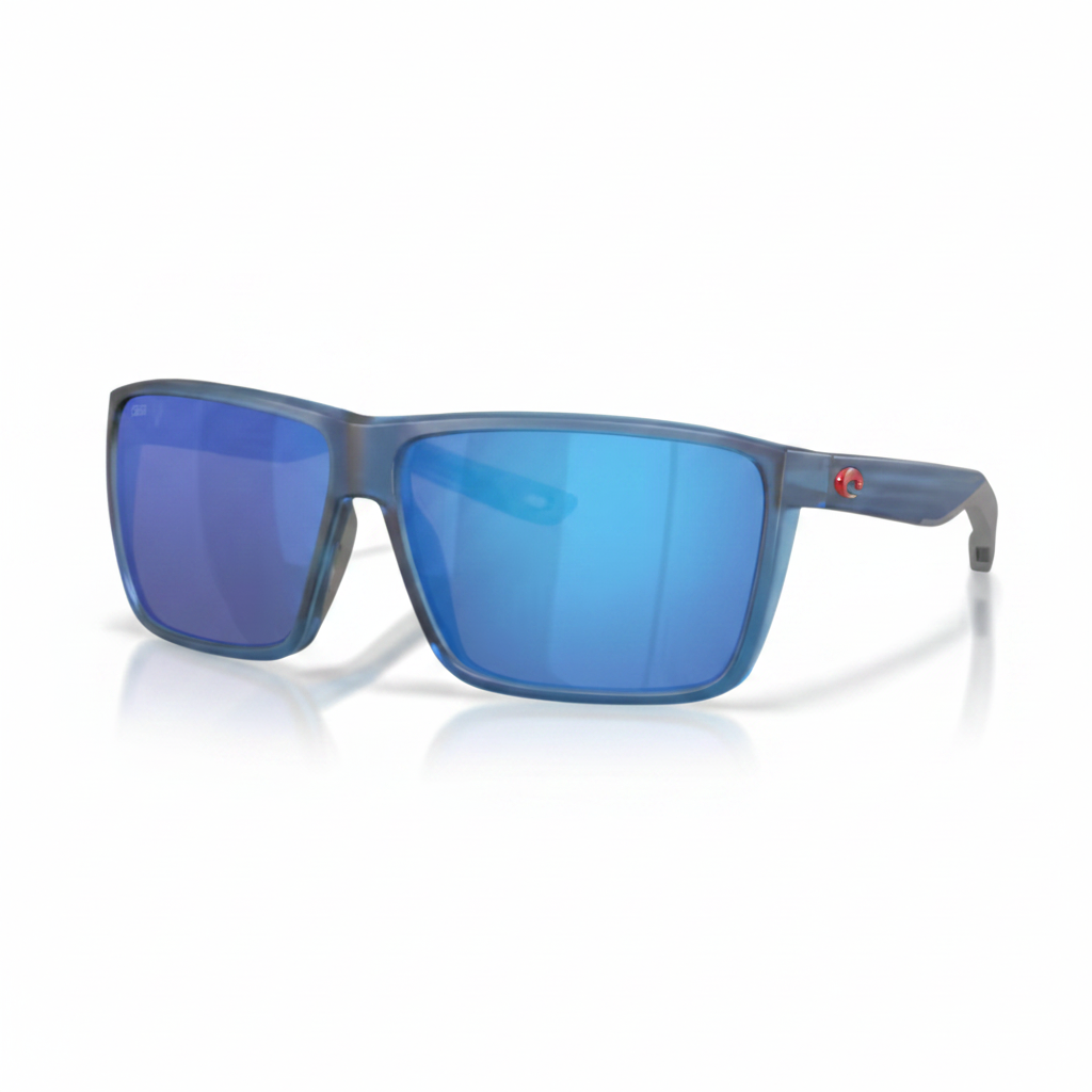 Sunglasses Blue Frame Blue Mirror 1:1
